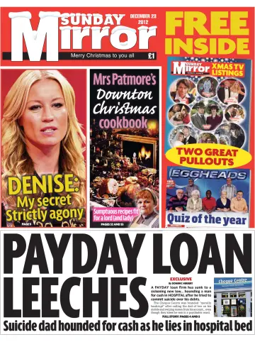 Sunday Mirror - 23 Dec 2012