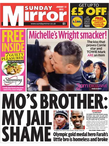 Sunday Mirror - 13 Jan 2013