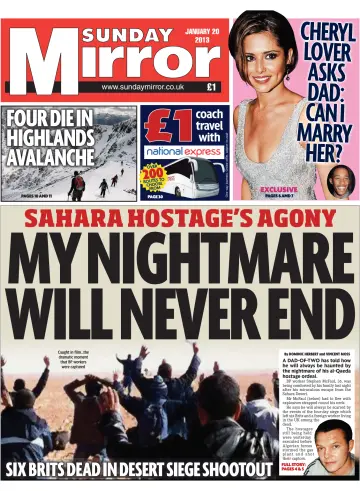 Sunday Mirror - 20 Jan 2013