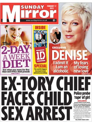 Sunday Mirror - 17 Feb 2013