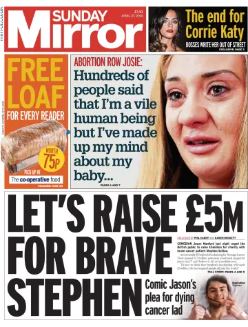 Sunday Mirror - 27 Apr 2014