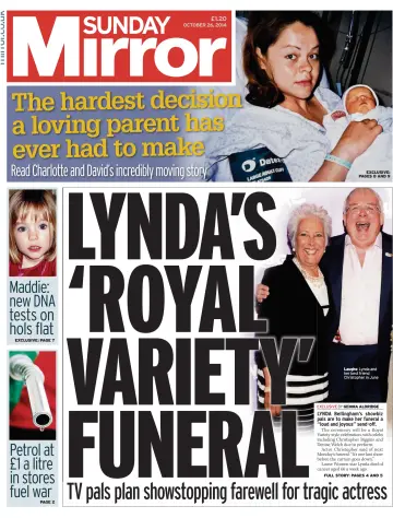 Sunday Mirror - 26 Oct 2014