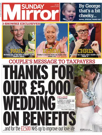 Sunday Mirror - 14 Jun 2015