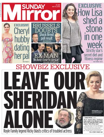 Sunday Mirror - 15 May 2016