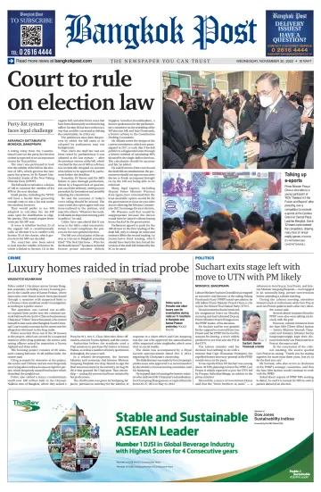 Bangkok Post - 30 Nov 2022