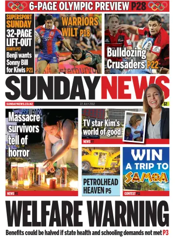 Sunday News - 22 Jul 2012