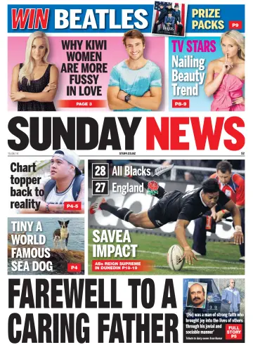 Sunday News - 15 Jun 2014