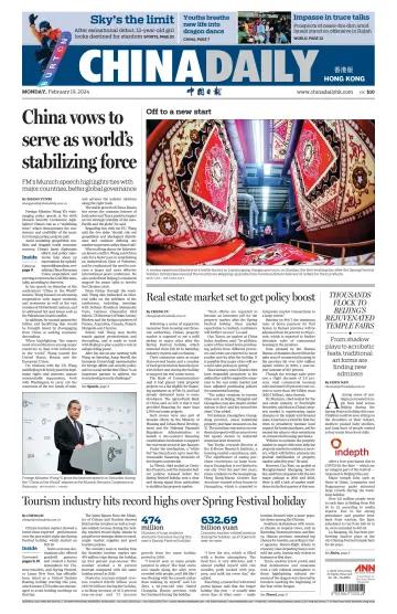 China Daily (Hong Kong) - 19 Feb 2024