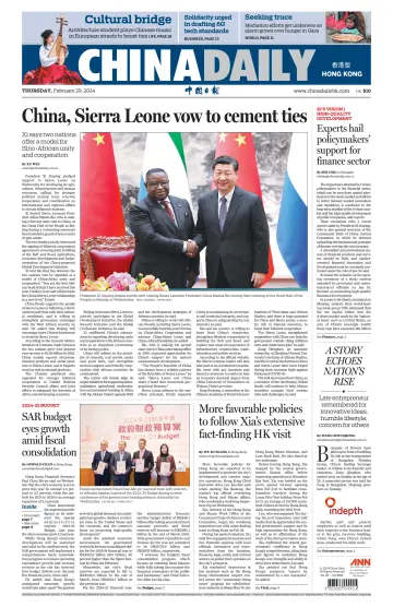 China Daily (Hong Kong) - 29 Feb 2024