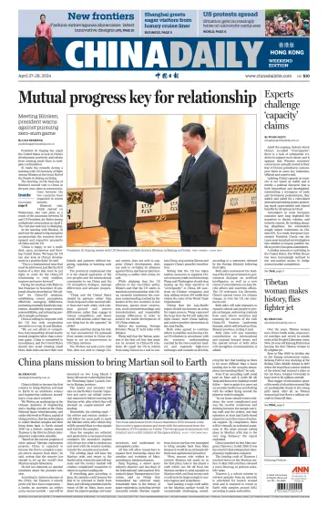 China Daily (Hong Kong) - 27 avr. 2024