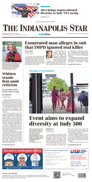 The Indianapolis Star - 22 5월 2024