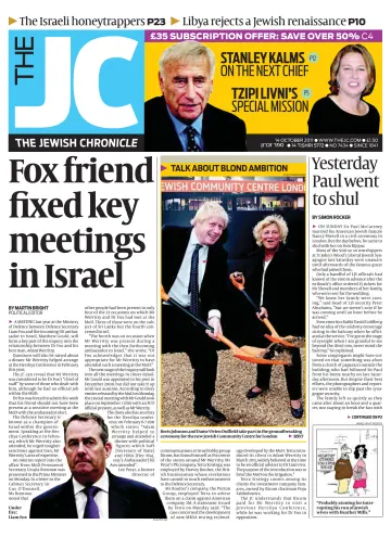 The Jewish Chronicle - 14 Oct 2011