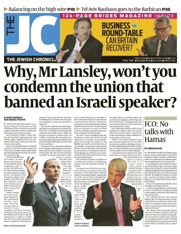 The Jewish Chronicle - 4 May 2012