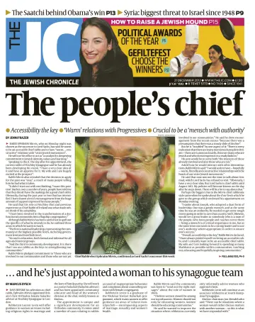 The Jewish Chronicle - 21 Dec 2012