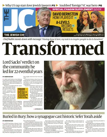 The Jewish Chronicle - 23 Aug 2013