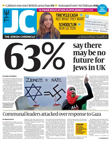 The Jewish Chronicle - 15 Aug 2014
