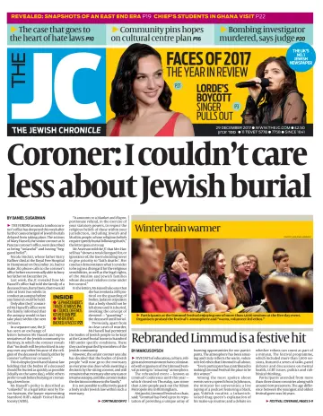 The Jewish Chronicle - 29 Dec 2017