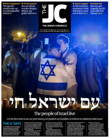 The Jewish Chronicle - 13 Oct 2023