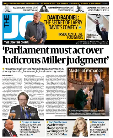 The Jewish Chronicle - 9 Feabh 2024