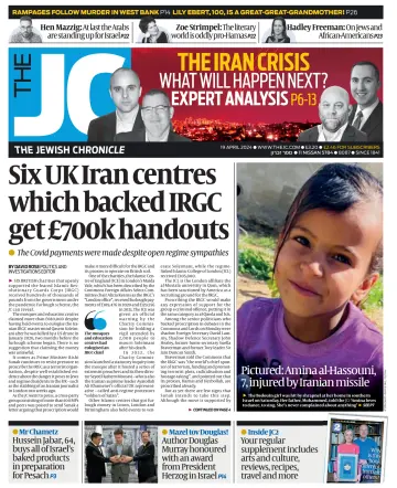 The Jewish Chronicle - 19 abril 2024