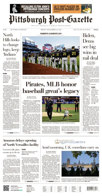 Pittsburgh Post-Gazette - 16 Sep 2022