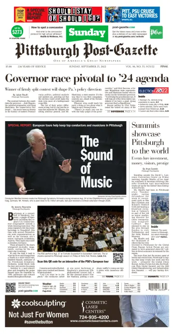 Pittsburgh Post-Gazette - 25 Sep 2022