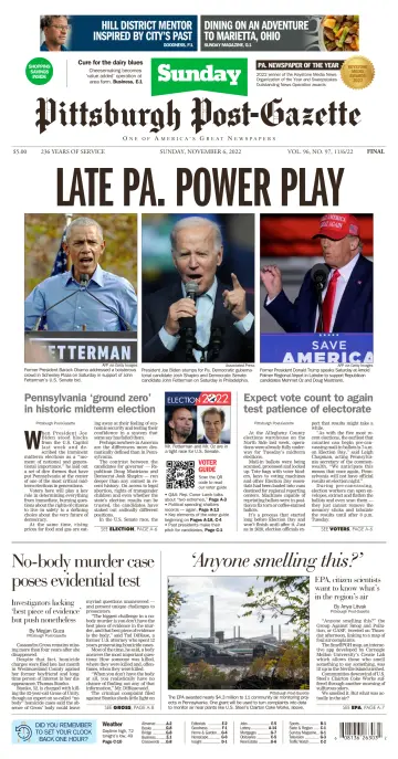 Pittsburgh Post-Gazette - 6 Nov 2022