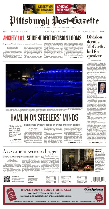 Pittsburgh Post-Gazette - 5 Jan 2023