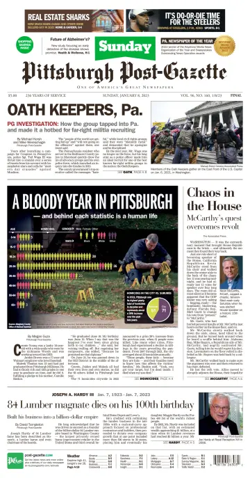 Pittsburgh Post-Gazette - 8 Jan 2023