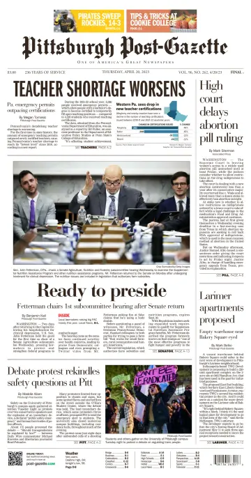 Pittsburgh Post-Gazette - 20 Apr 2023