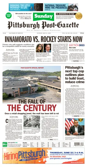 Pittsburgh Post-Gazette - 21 May 2023