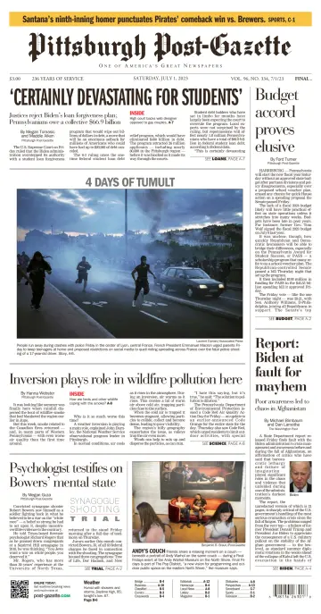 Pittsburgh Post-Gazette - 1 Jul 2023