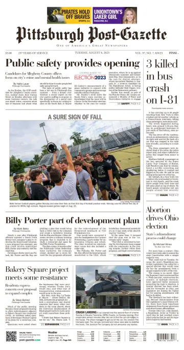 Pittsburgh Post-Gazette - 8 Aug 2023
