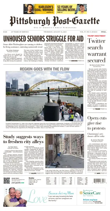 Pittsburgh Post-Gazette - 10 Aug 2023