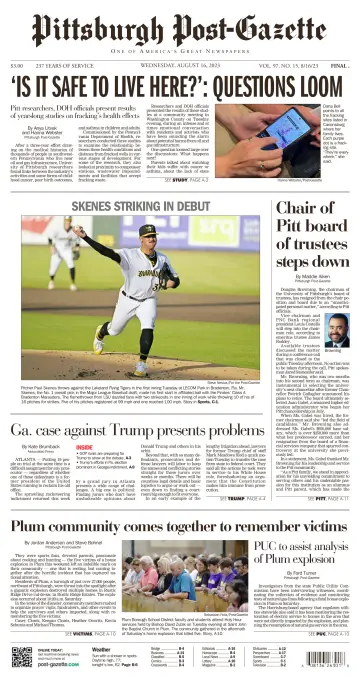 Pittsburgh Post-Gazette - 16 Aug 2023