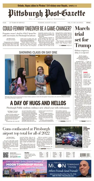 Pittsburgh Post-Gazette - 29 Aug 2023