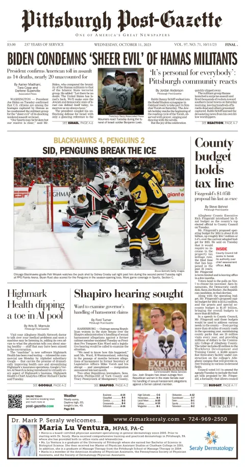 Sports News  Pittsburgh Post-Gazette