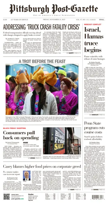 Pittsburgh Post-Gazette - 24 Nov 2023