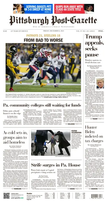 Pittsburgh Post-Gazette - 8 Dec 2023