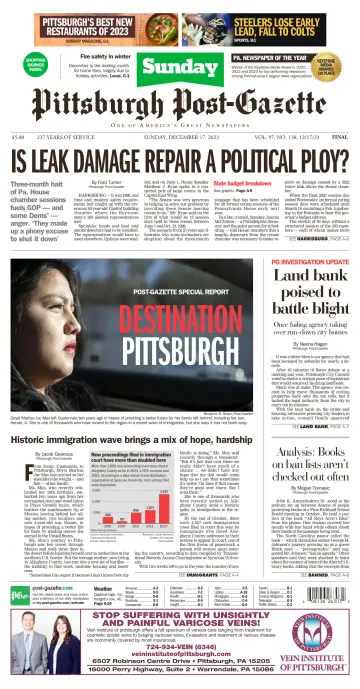 Pittsburgh Post-Gazette - 17 Dec 2023