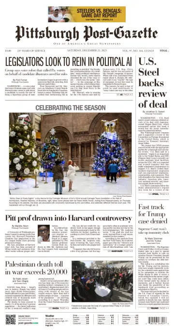 Pittsburgh Post-Gazette - 23 Dec 2023