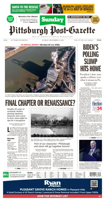 Pittsburgh Post-Gazette - 24 Dec 2023
