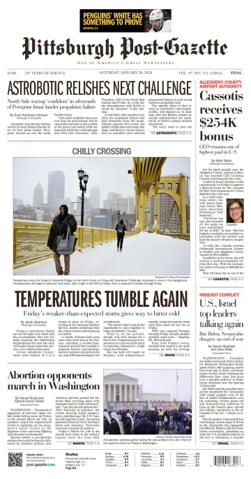 Pittsburgh Post-Gazette - 20 Jan 2024
