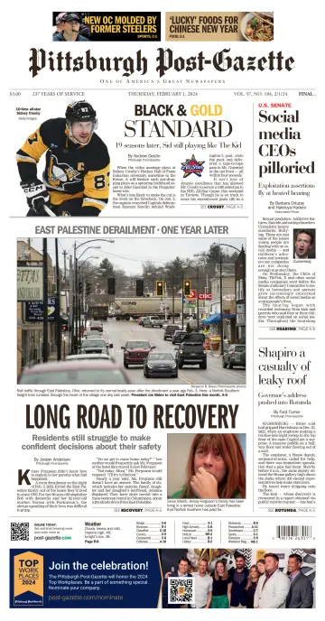 Pittsburgh Post-Gazette - 1 Feb 2024