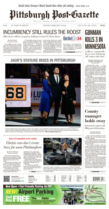 Pittsburgh Post-Gazette - 19 Feb 2024