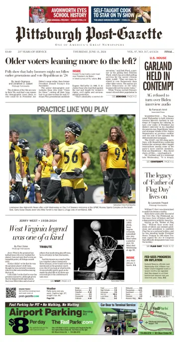 Pittsburgh Post-Gazette - 13 Jun 2024