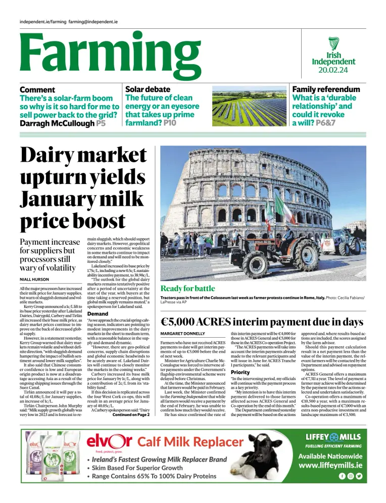 Irish Independent - Farming