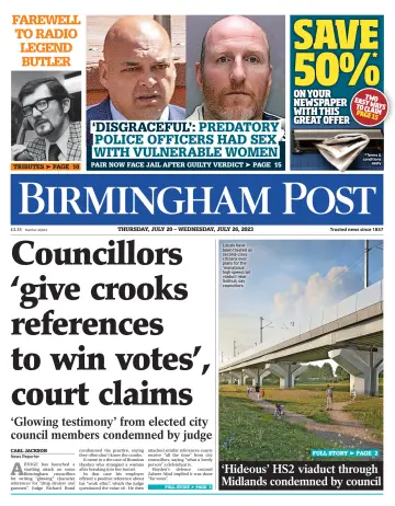 Birmingham Post - 20 Jul 2023