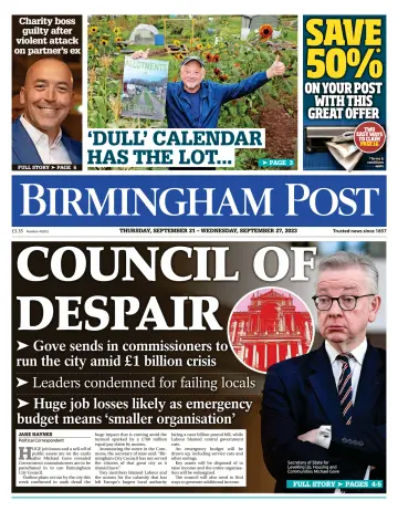 Birmingham Post - 21 Sep 2023