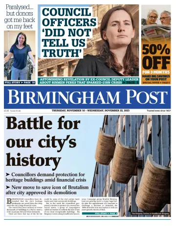 Birmingham Post - 16 Nov 2023